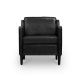 Veronica Contemporary Fabric / Leather Sofa - Single Seater