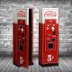 Vintage Coca-Cola Vending Machine Cabinet in Wood