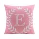 Letter E Decoration Cushion