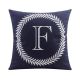 Letter F Decoration Cushion