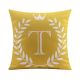 Letter T Decoration Cushion