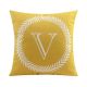 Letter V Decoration Cushion