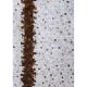 STOCKROOM Brown Horizontal Stripes Rectangle Rug