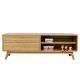 Zane Solid Oak Wood TV Cabinet